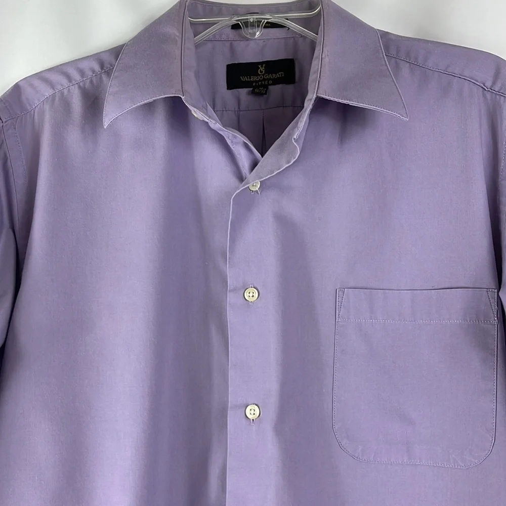 Valerio Garati fitted dress shirt long sleeve Sz M (15-15 1/2; 32/33) - Picture 4 of 9